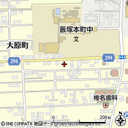 群馬県太田市大原町638-6周辺の地図