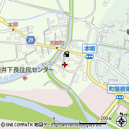 群馬県高崎市本郷町2261-11周辺の地図