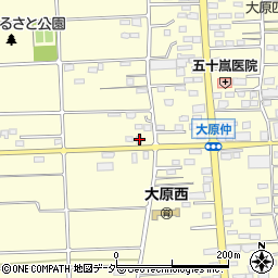 群馬県太田市大原町1710周辺の地図