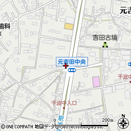 茨城県水戸市元吉田町127周辺の地図