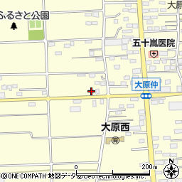 群馬県太田市大原町1710-2周辺の地図