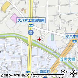 関東礦油株式会社　高崎ベース周辺の地図