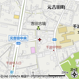 茨城県水戸市元吉田町610-1周辺の地図