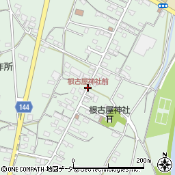 根古屋神社前周辺の地図