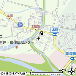 群馬県高崎市本郷町2262周辺の地図