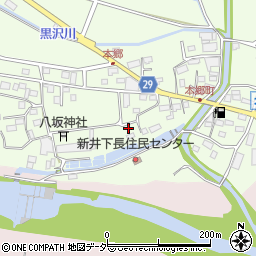 群馬県高崎市本郷町160周辺の地図