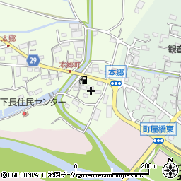 群馬県高崎市本郷町2261-10周辺の地図