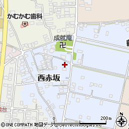 茨城県ひたちなか市西赤坂3987周辺の地図