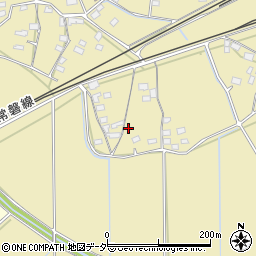 茨城県笠間市小原1826周辺の地図