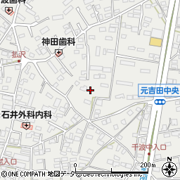 茨城県水戸市元吉田町101-13周辺の地図