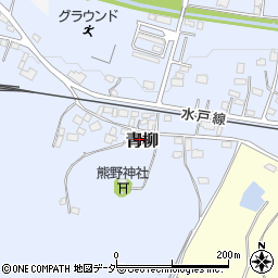 茨城県桜川市青柳164周辺の地図