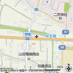 茨城県桜川市友部976周辺の地図