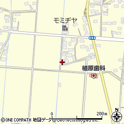 栃木県栃木市大平町牛久168周辺の地図