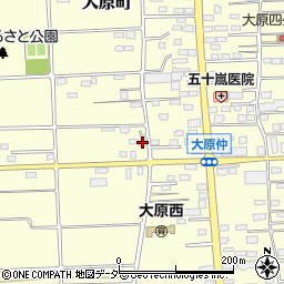 群馬県太田市大原町1705-3周辺の地図