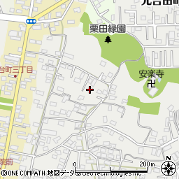 茨城県水戸市元吉田町2477-1周辺の地図