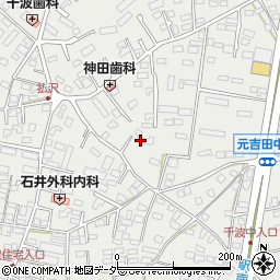 茨城県水戸市元吉田町100周辺の地図