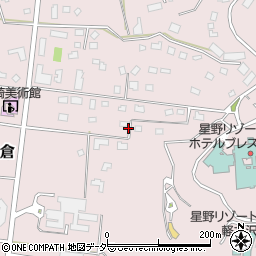 長野県軽井沢町（北佐久郡）長倉周辺の地図