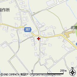 長野県安曇野市穂高北穂高1969周辺の地図