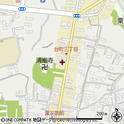 茨城県水戸市元台町1544周辺の地図