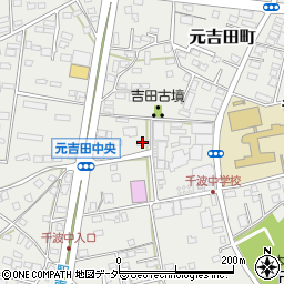 茨城県水戸市元吉田町337周辺の地図