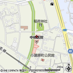 中嶋医院周辺の地図