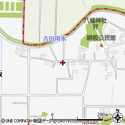栃木県下野市絹板169周辺の地図
