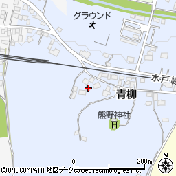 茨城県桜川市青柳161周辺の地図