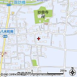 群馬県高崎市大八木町2058周辺の地図