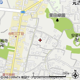 茨城県水戸市元吉田町2421-7周辺の地図