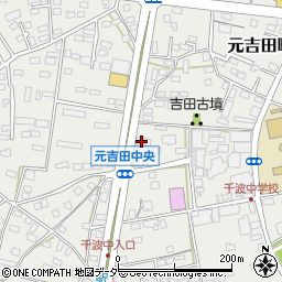 茨城県水戸市元吉田町336周辺の地図