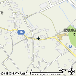 長野県安曇野市穂高北穂高1972周辺の地図