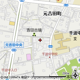 茨城県水戸市元吉田町340周辺の地図