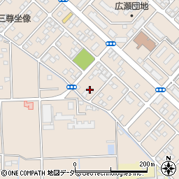 広瀬卓球場周辺の地図