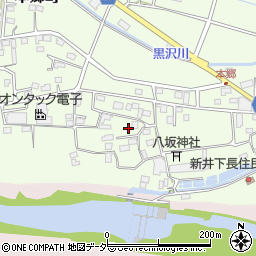 群馬県高崎市本郷町199周辺の地図