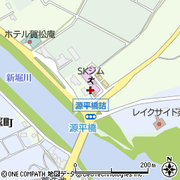 石川県加賀市新保町（ケ）周辺の地図
