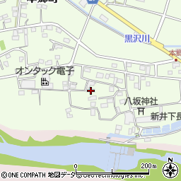群馬県高崎市本郷町205周辺の地図