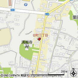 茨城県水戸市元台町1547周辺の地図
