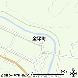 石川県小松市金平町周辺の地図