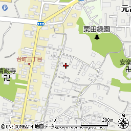 茨城県水戸市元吉田町2421周辺の地図