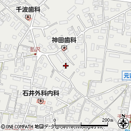 茨城県水戸市元吉田町95-5周辺の地図