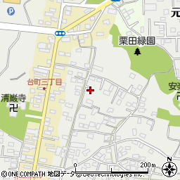 茨城県水戸市元吉田町2421-8周辺の地図