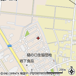 栃木県栃木市樋ノ口町130周辺の地図