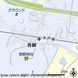 茨城県桜川市青柳30周辺の地図