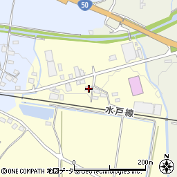 茨城県桜川市水戸195周辺の地図