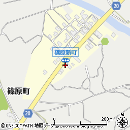 石川県加賀市篠原新町１-179周辺の地図