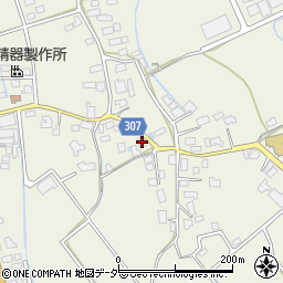 長野県安曇野市穂高北穂高1953周辺の地図