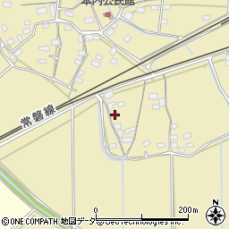 茨城県笠間市小原1976周辺の地図