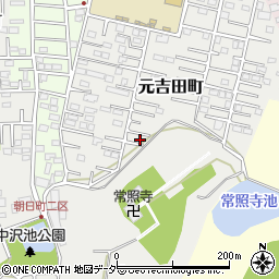 茨城県水戸市元吉田町2832-5周辺の地図