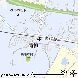 茨城県桜川市青柳31周辺の地図