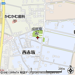 茨城県ひたちなか市西赤坂3998周辺の地図
